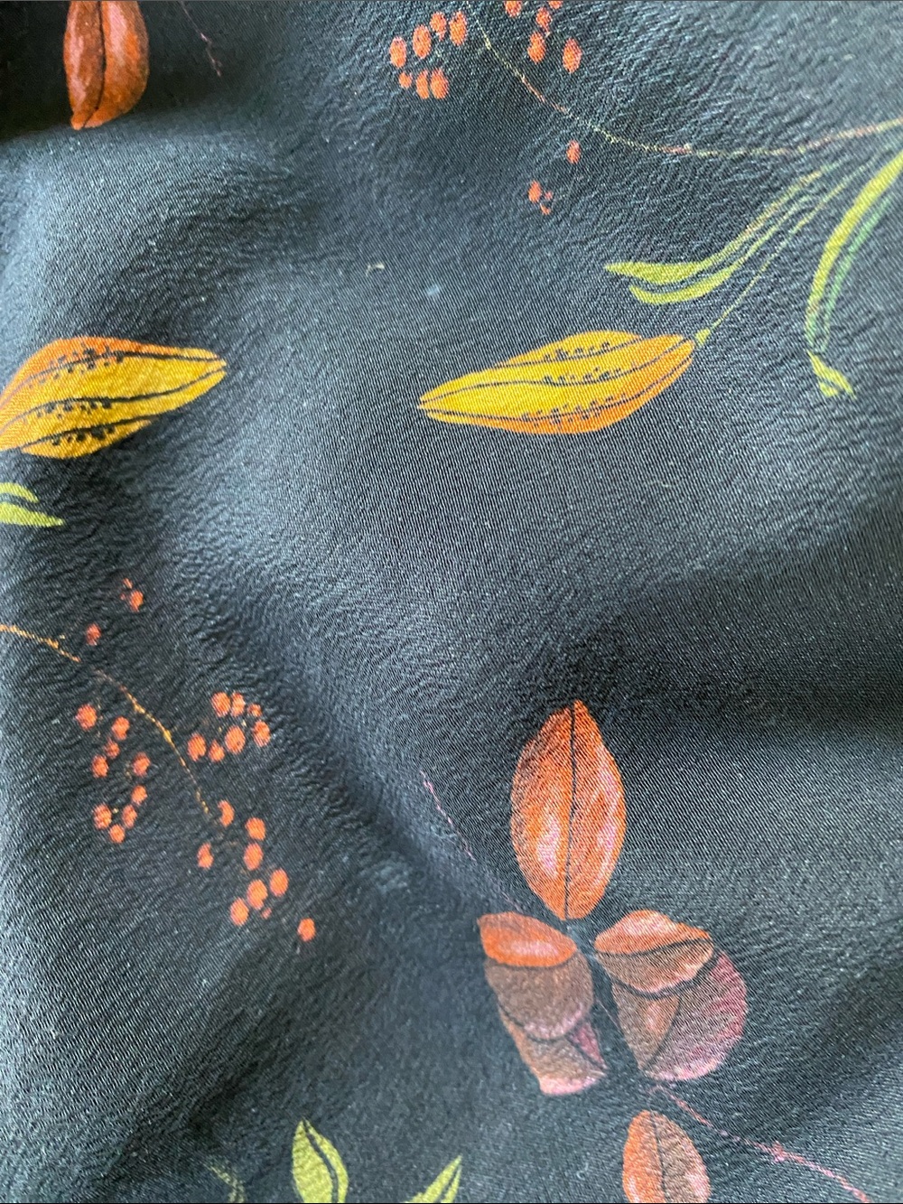 Amour Vert Blaze Washable Silk Skirt in Saint Germain Floral - Picture 7 of 9